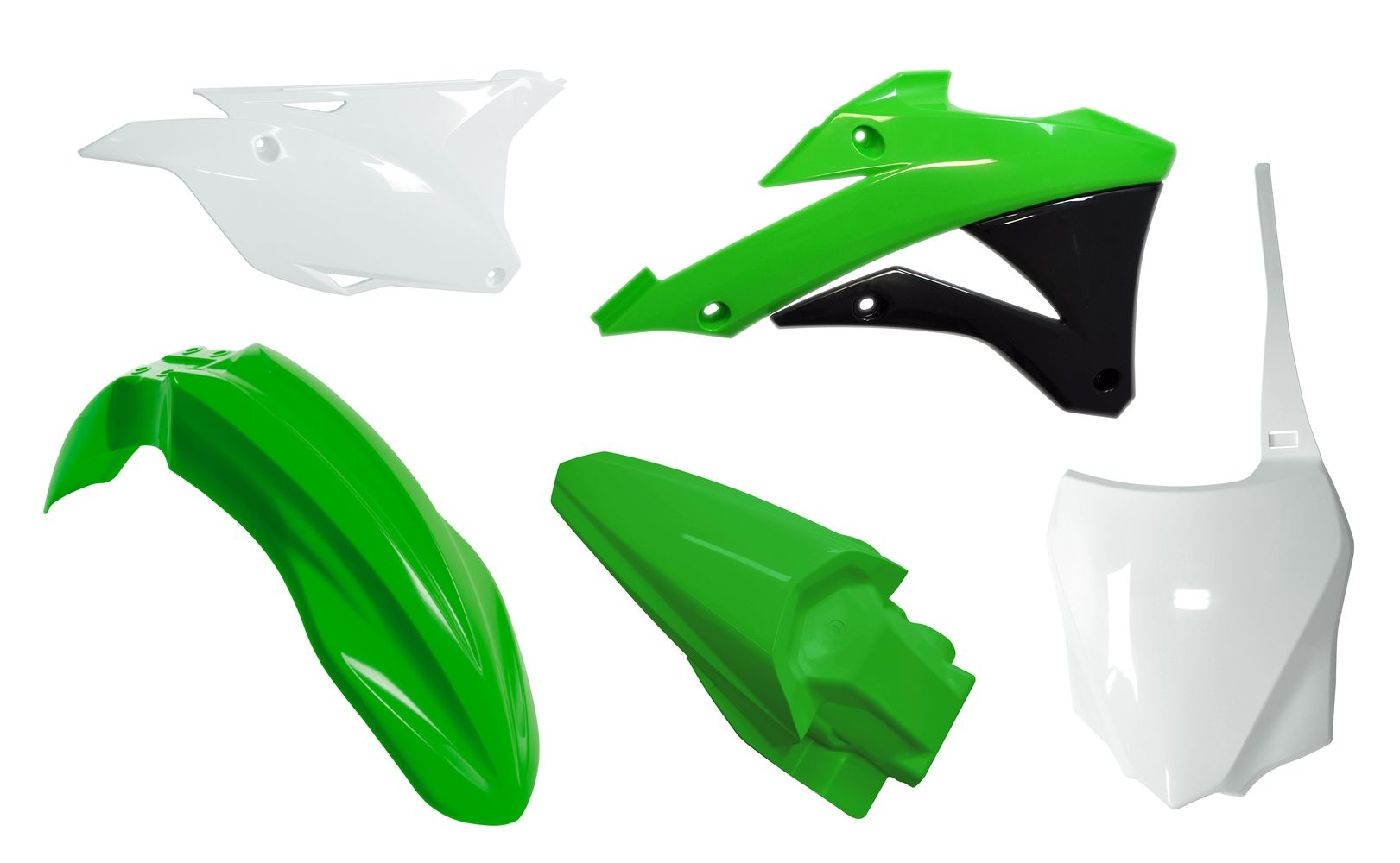 Kit plastique Racetech couleur dorigine pour Kawasaki KX 85 14-16
