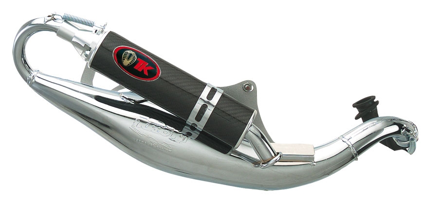 Pot Turbokit R QUALITY Chromé 50cc Peugeot Trekker Speedfight
