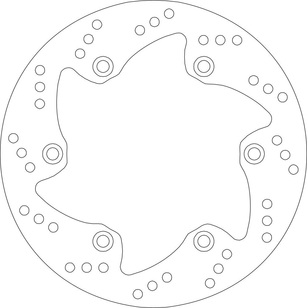 Disque de frein avant SBS 5174