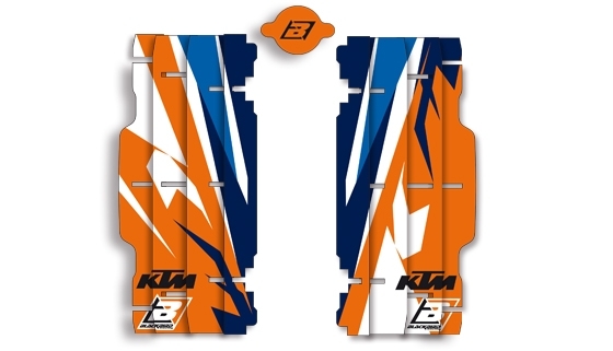 Kit déco de radiateur Blackbird Rockstar Team Trophy réplica 2017 KTM