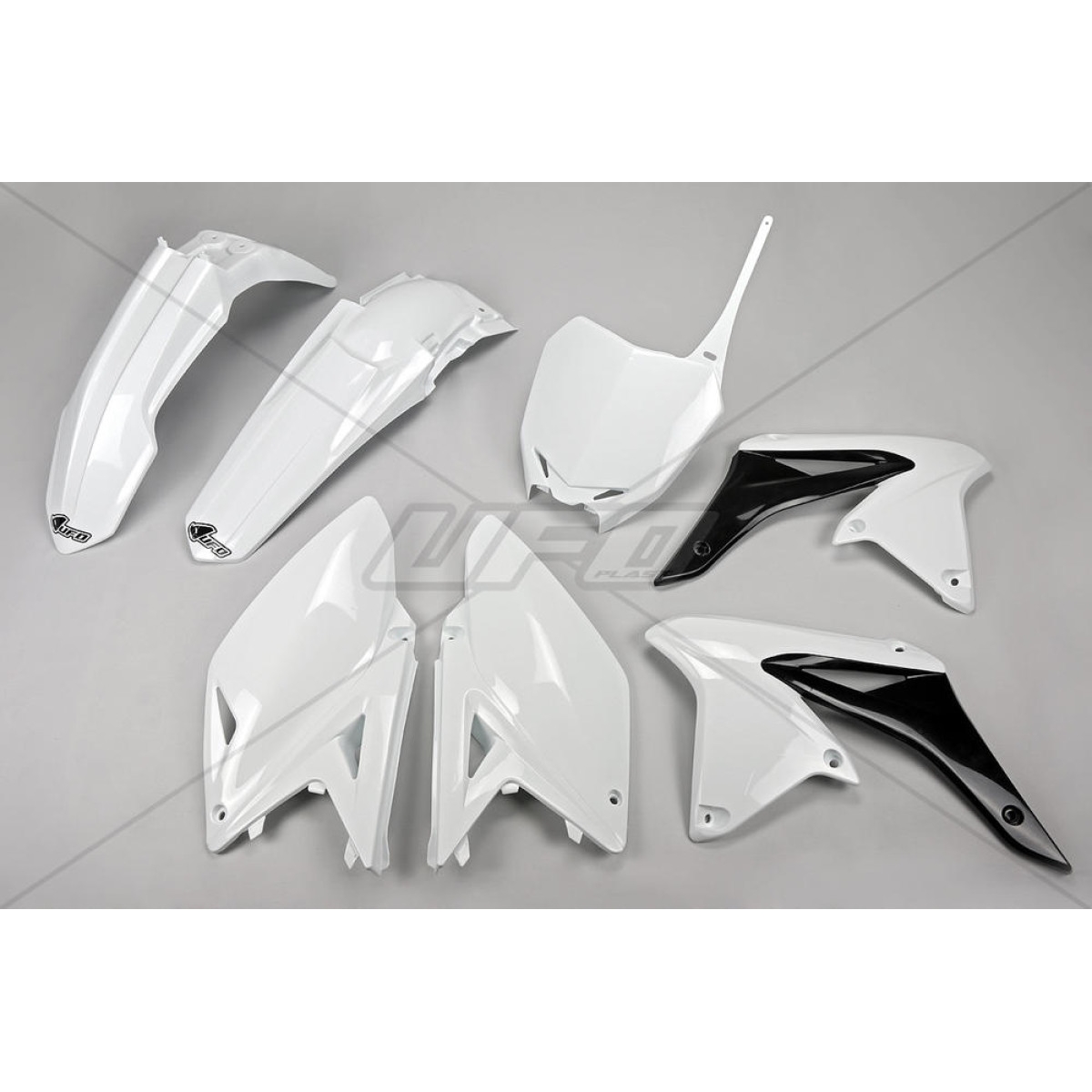 Kit plastique UFO Suzuki 250 RM-Z 14-18 blanc