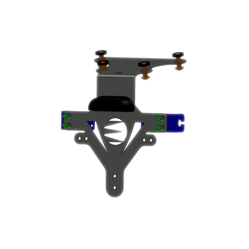 Support de plaque Suzuki 750 GSR 11-16