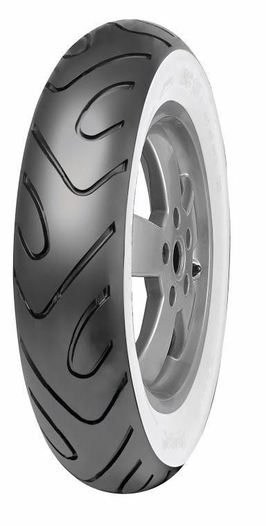 Pneu scooter Mitas MC18 3.50-10 51P Flancs blancs