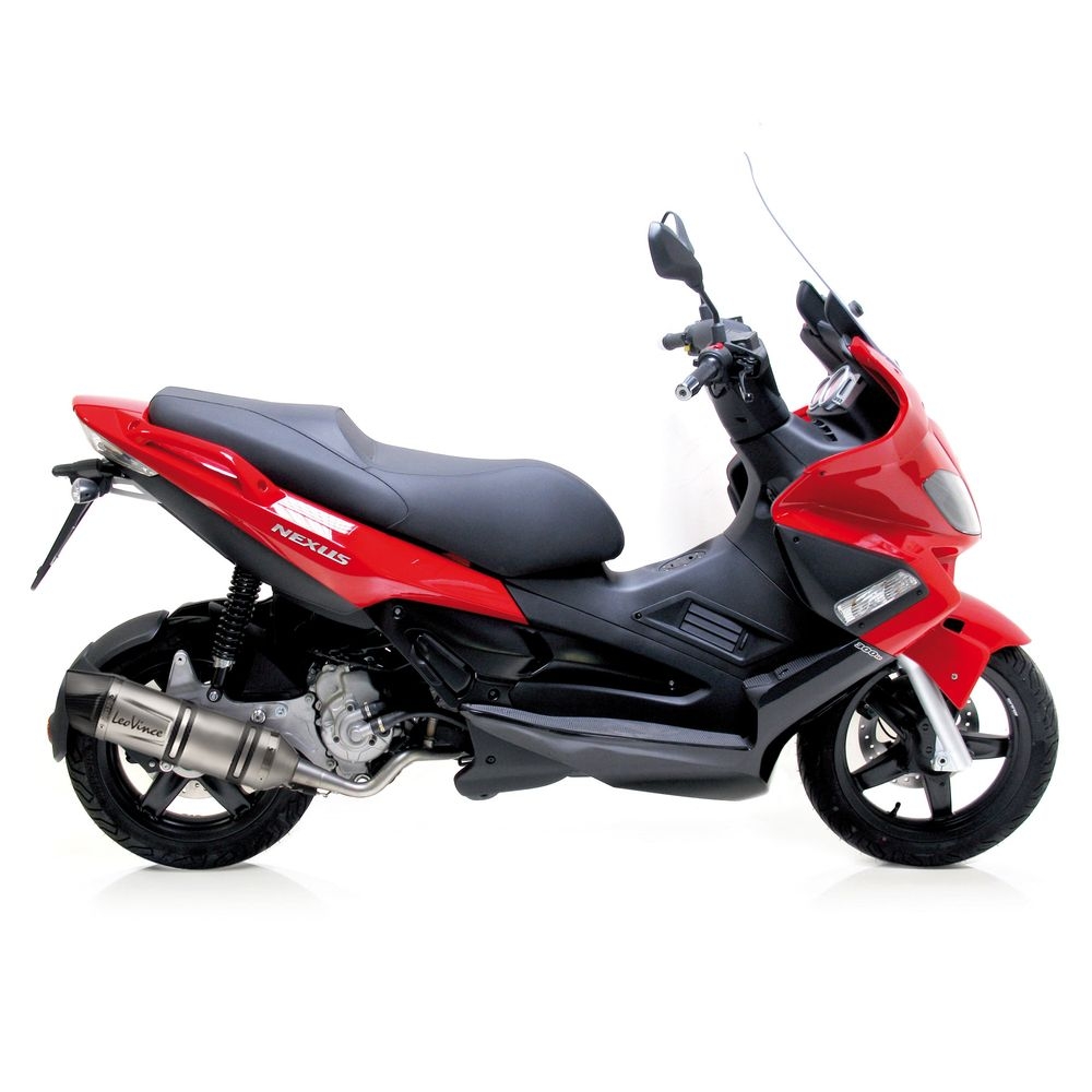 Ligne complète Leovince silencieux LV One Evo inox casquette carbone p