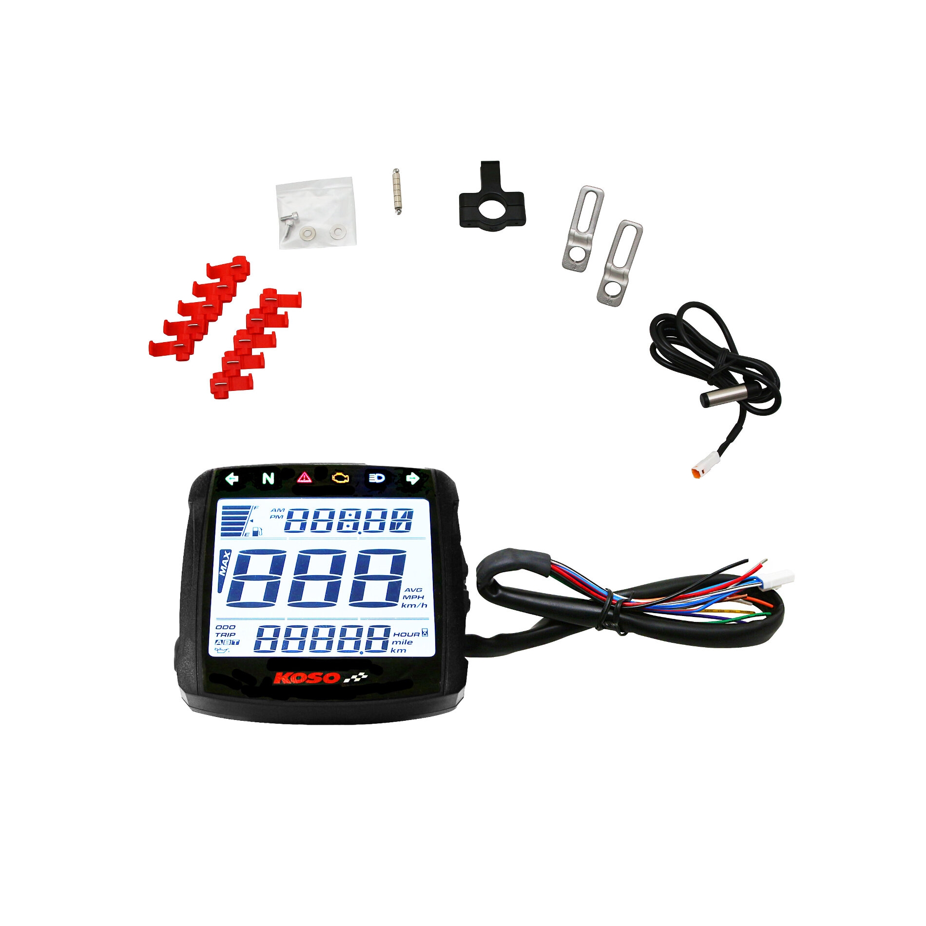 Compteur digital Koso multifonctions XR-01S