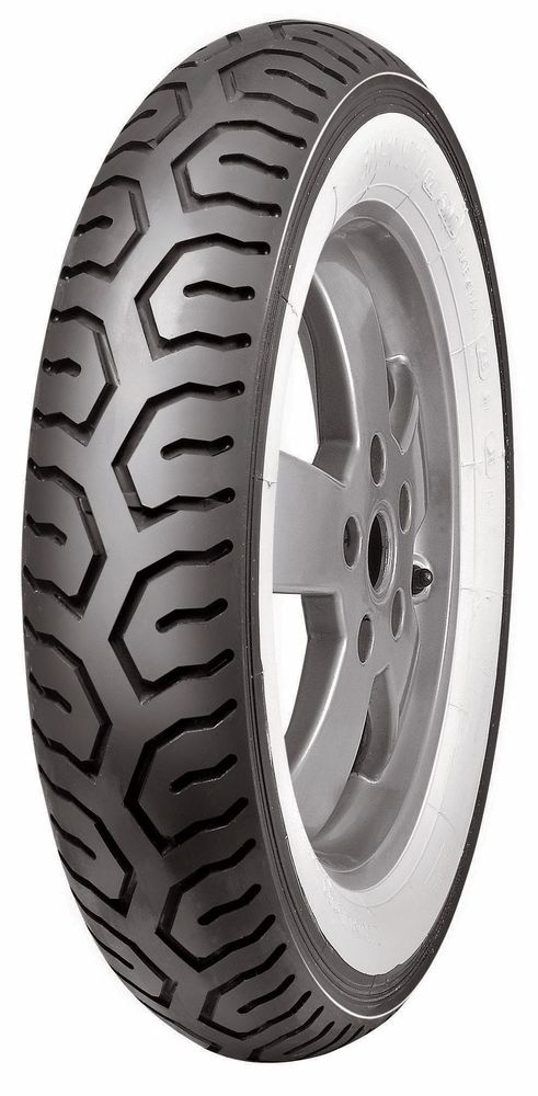 Pneu scooter classique Mitas MC12 3.00-10 42J Flancs blancs