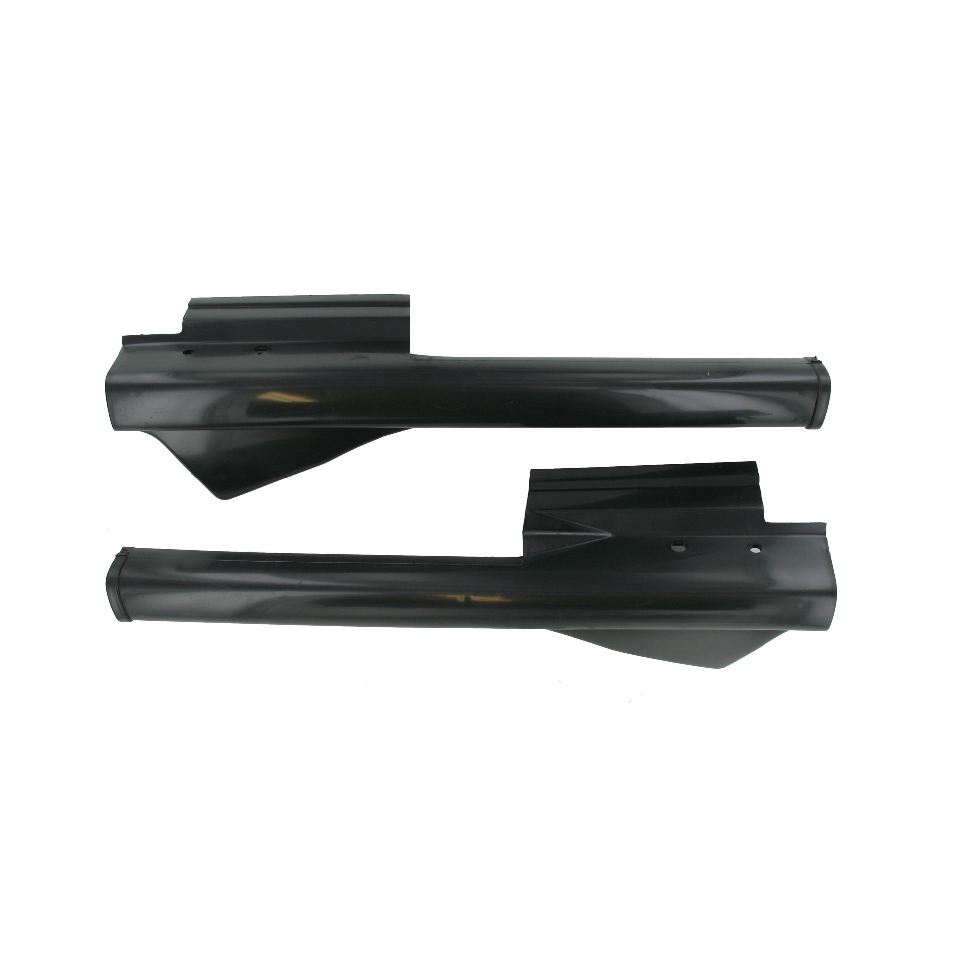 Paire de capotages de fourche noir Peugeot 103 MVL / Vogue