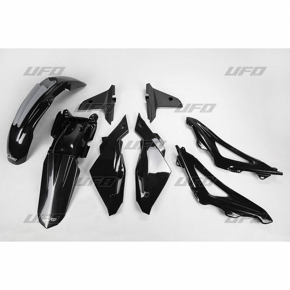 Kit plastique UFO Husqvarna 125 CR 09-13 noir