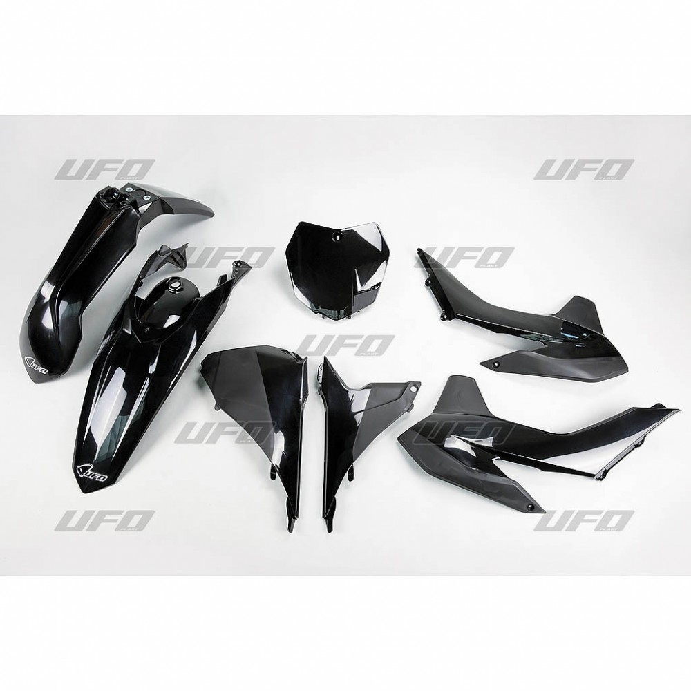Kit plastique UFO KTM 125 SX 13-15 noir