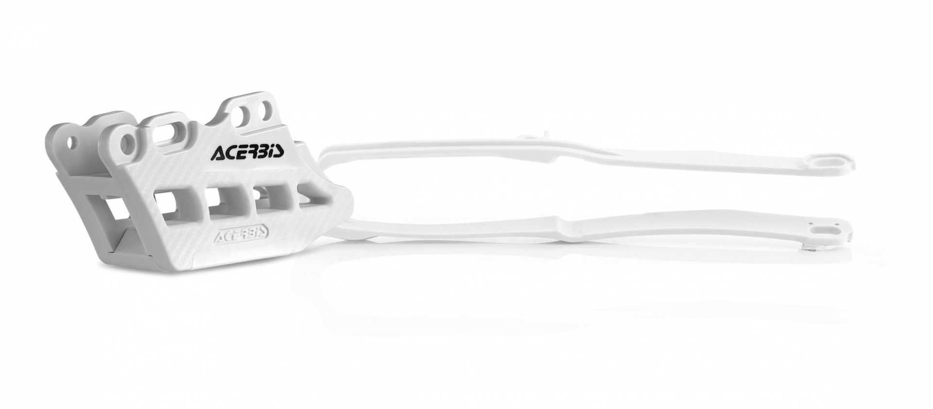 Guide et patin de chaîne Acerbis Honda CRF 450RX 17-18 blanc