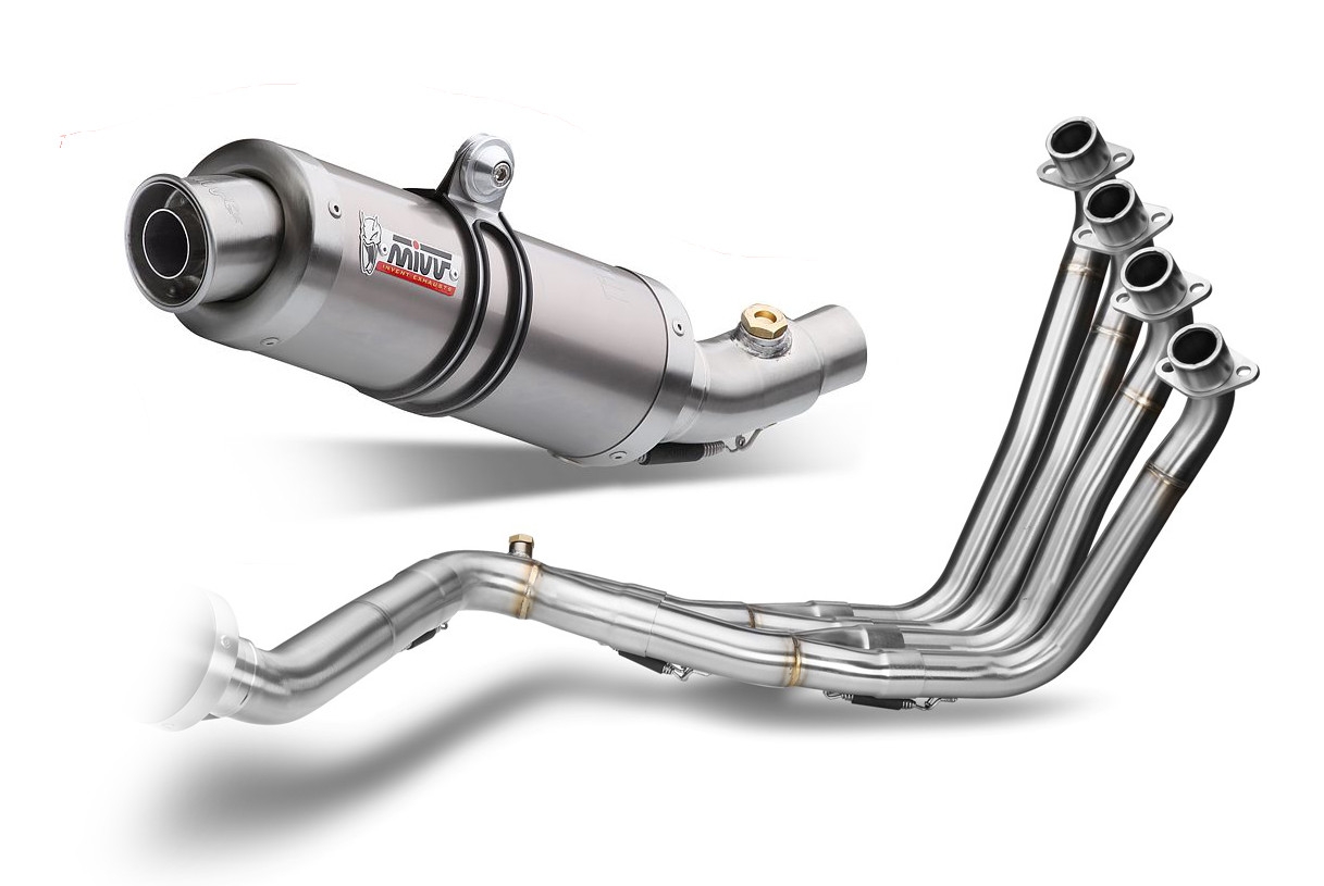 Ligne complète 4x2x1 MIVV GP titane Honda CB650F 14-