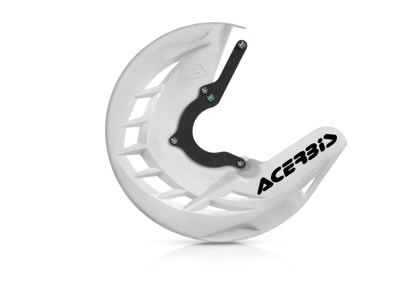 Protège disque de frein avant Acerbis X-BRAKE KTM DUKE 125 blanc