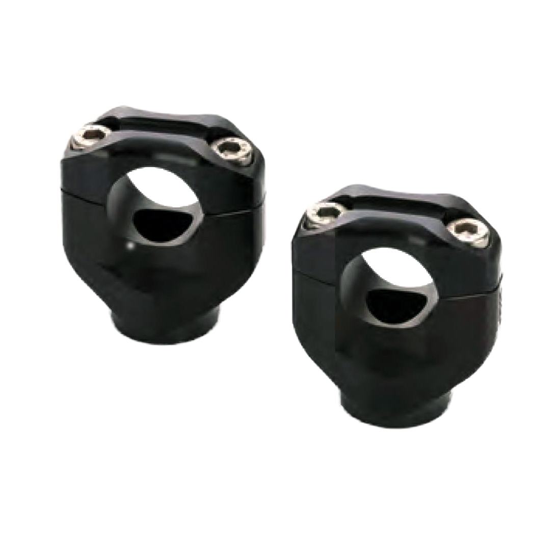 Pontet de guidon LSL Black Bar Mounts noir Ø 28 mm Yamaha MT-07 14-16