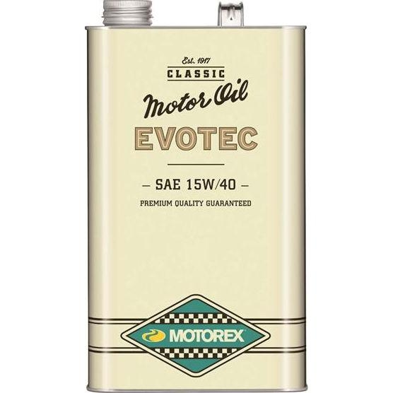 Huile moteur 4T Motorex Evotec SAE 10W40 5L