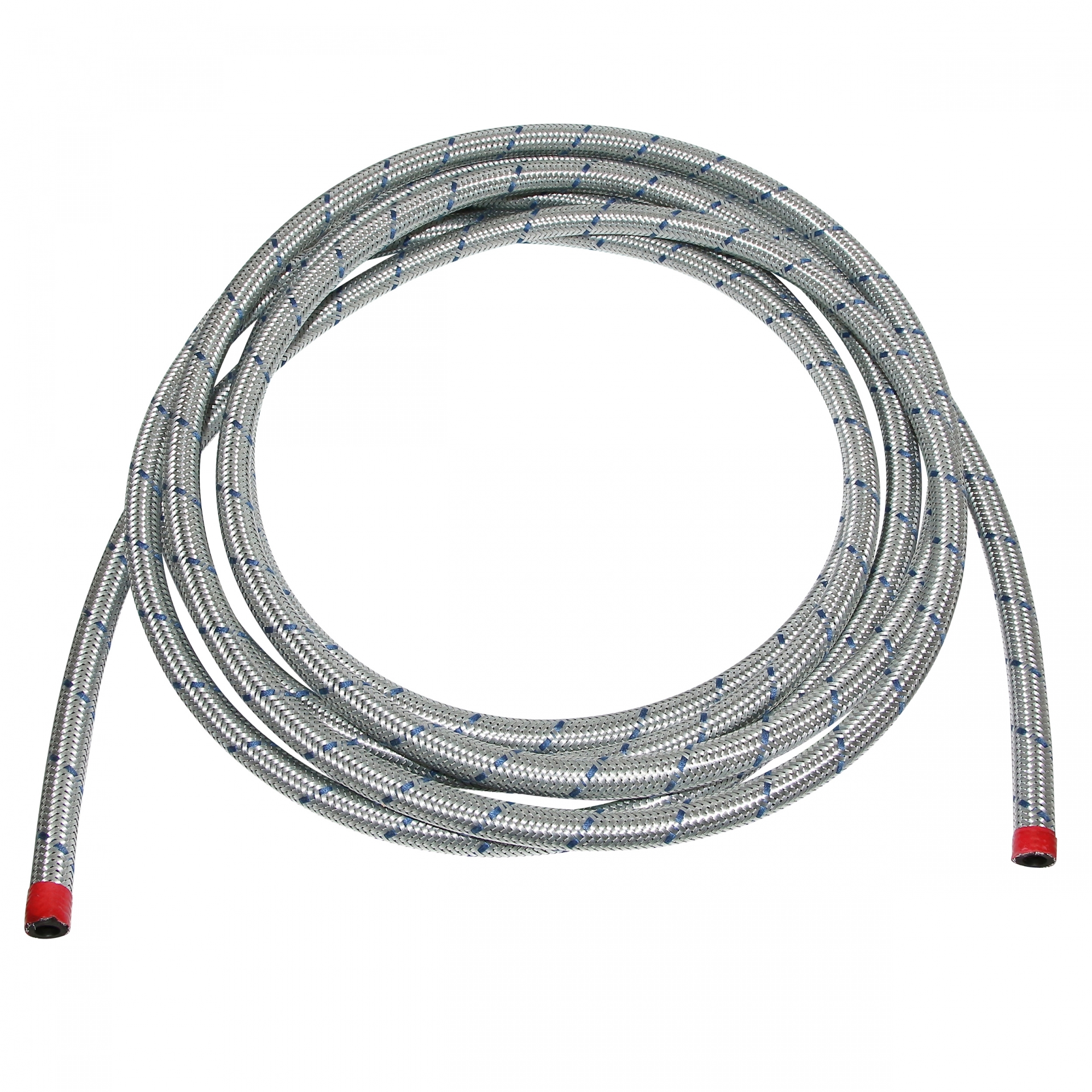 Durite NBR tressée galvanisée 8x13 spéciale hydrocarbure noire