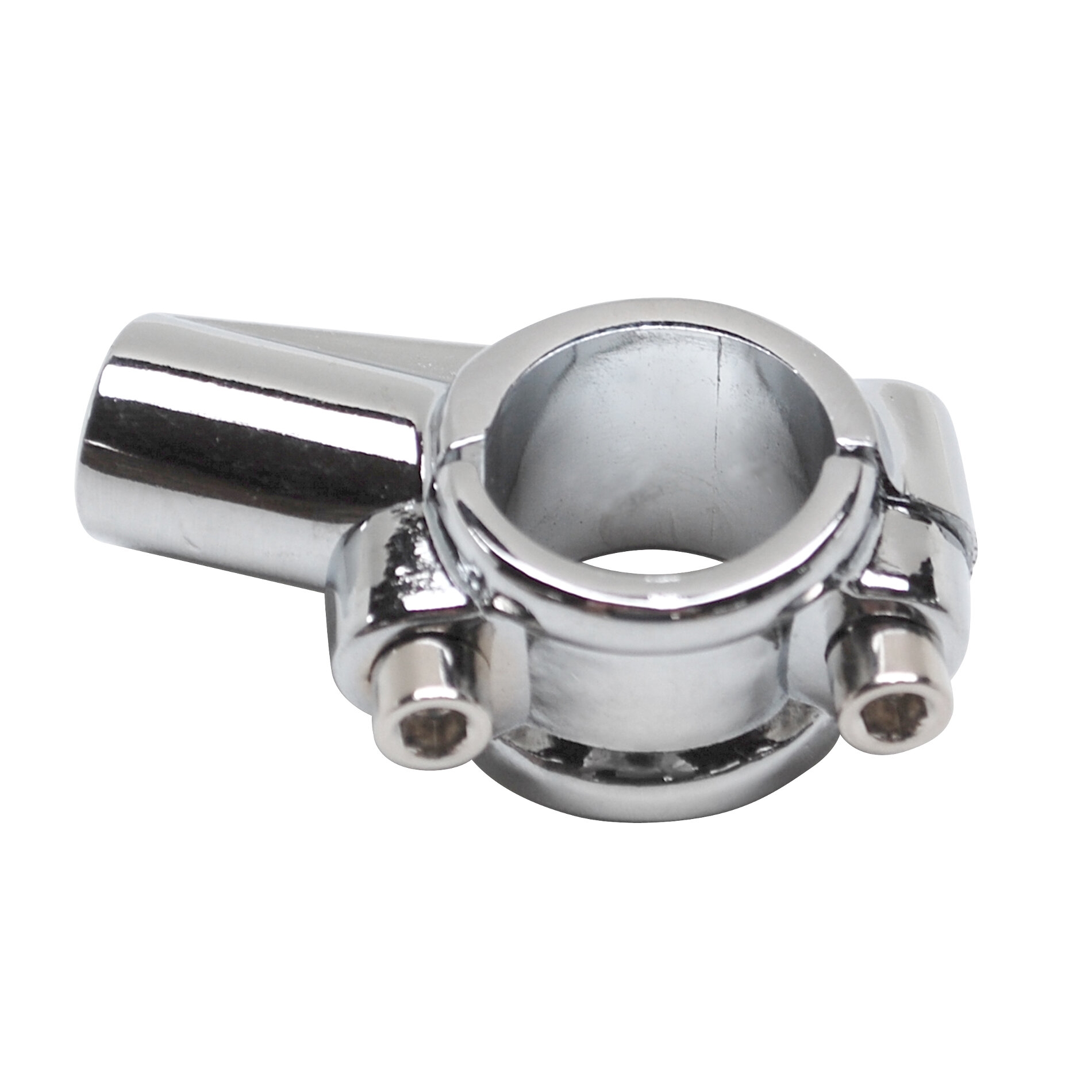 Collier de Rétroviseur Chrome Filetage pas à droite