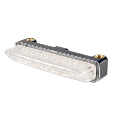 Feu Arrière Universel Tun'R Fixation Verticale Transparent/Noir à Leds