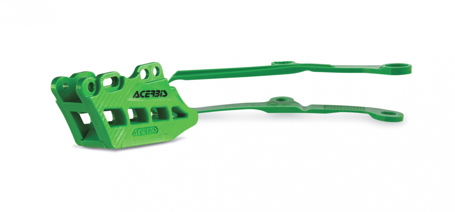 Guide de chaîne et patin de chaîne Acerbis Kawasaki 250 KXF 09-17 vert