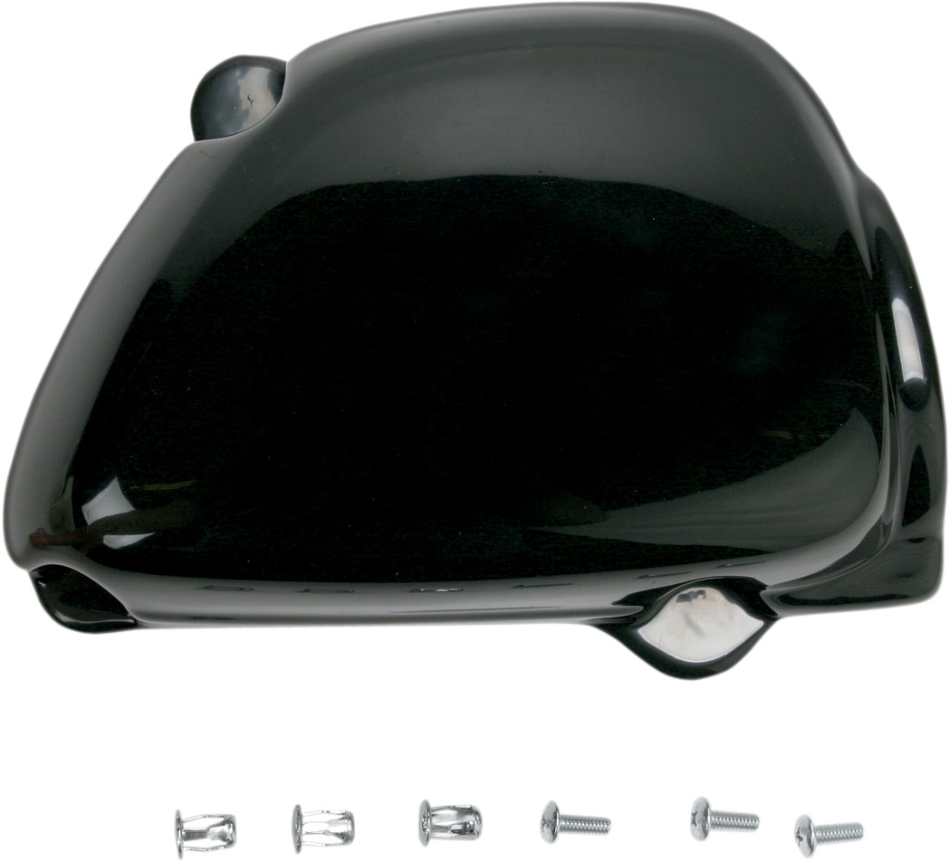Cache latéral gauche Maier USA Honda CB 500 71-76 noir