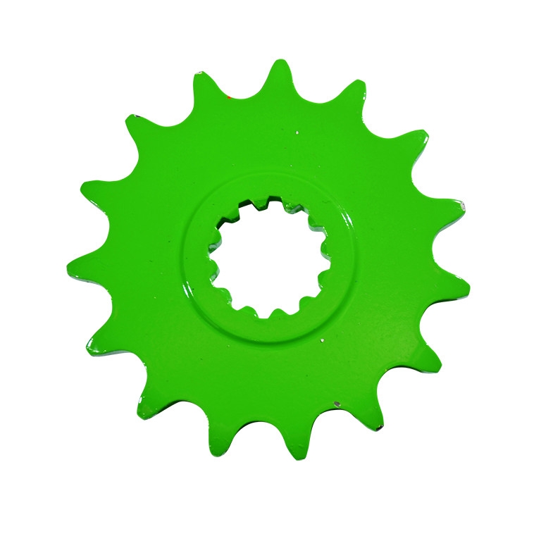 Pignon 12 dents pas 420 Minarelli AM6 vert