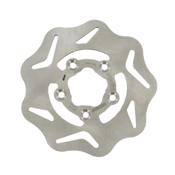 Disque de frein Polini D.155 Wave fixe Malaguti F10 Peugeot Zenith