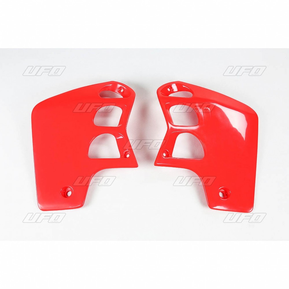 Ouïes de radiateur UFO Honda CR 500R 89-01 rouge (rouge CR 00-12)