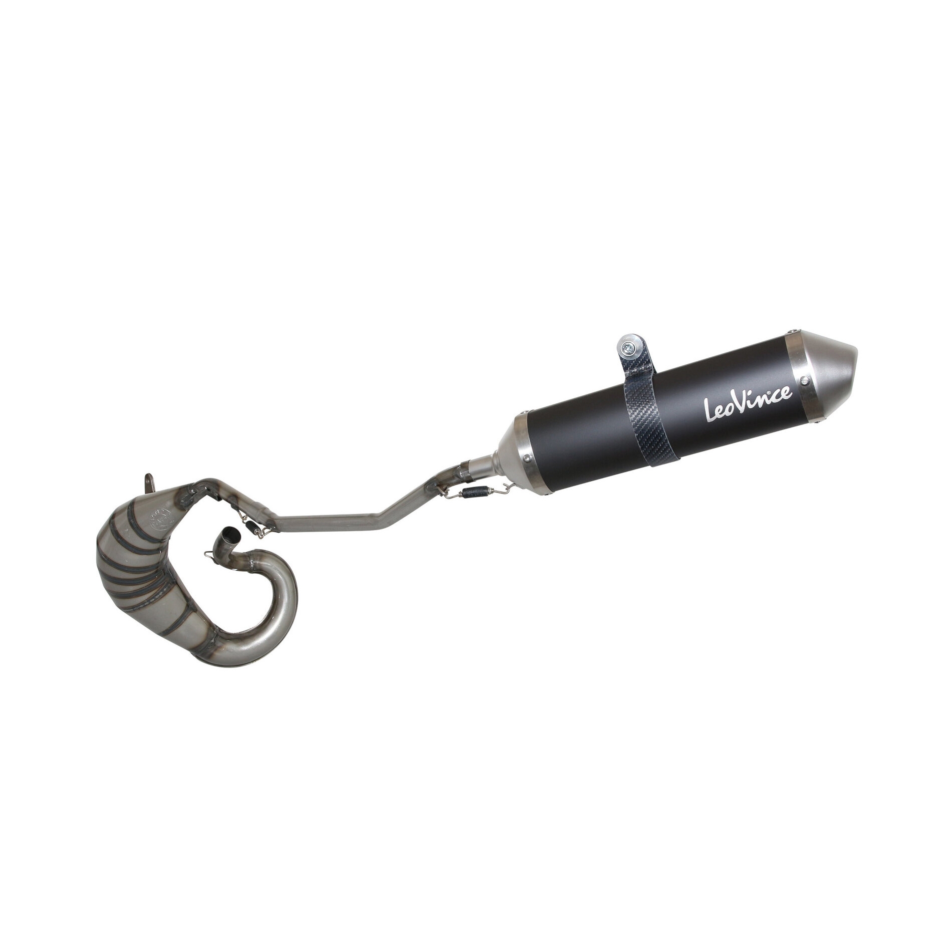 Pot déchappement Leovince X-fight Black edition pour Rieju MRT 50 200