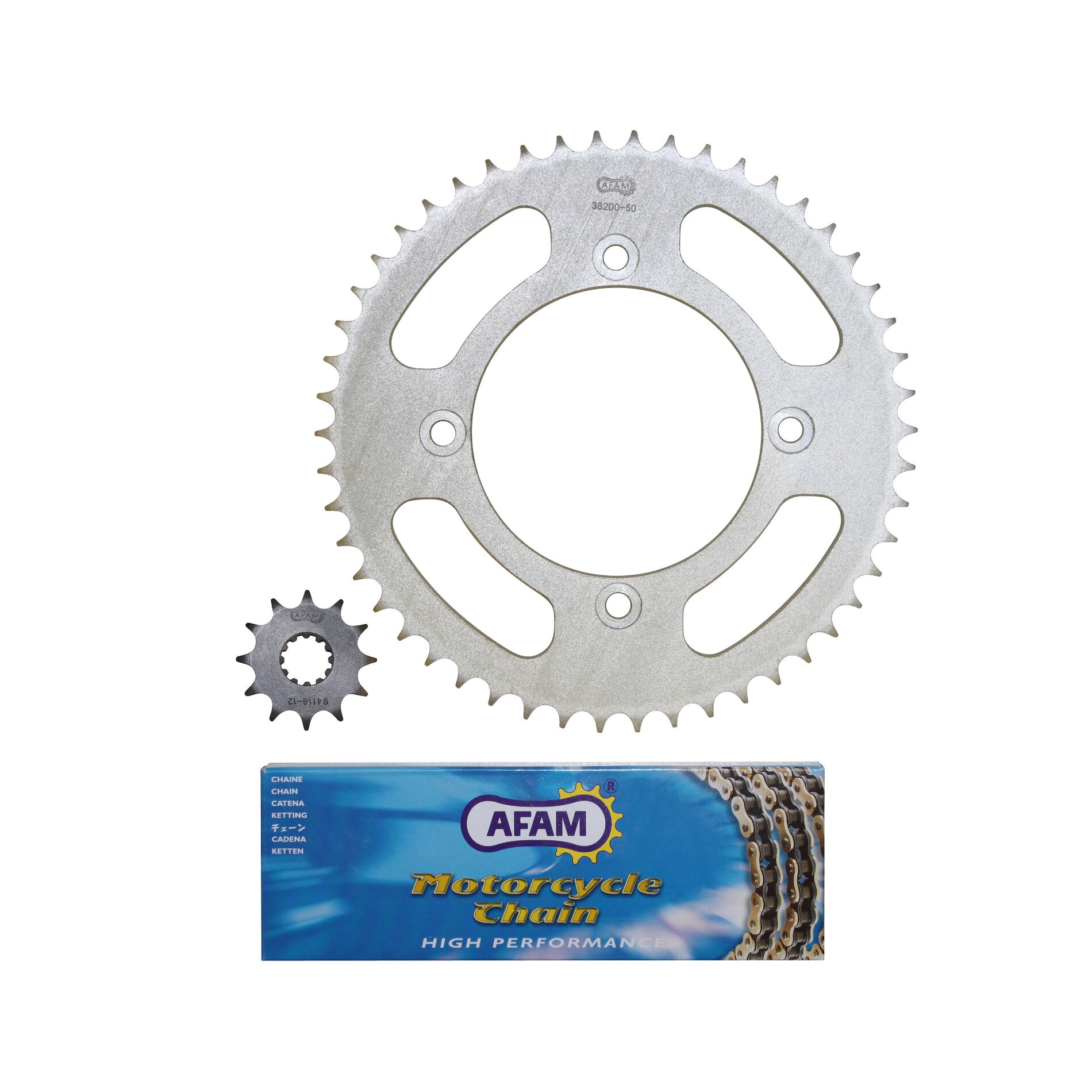 Kit chaîne Afam 12x50 Beta 50 RR SM 12-
