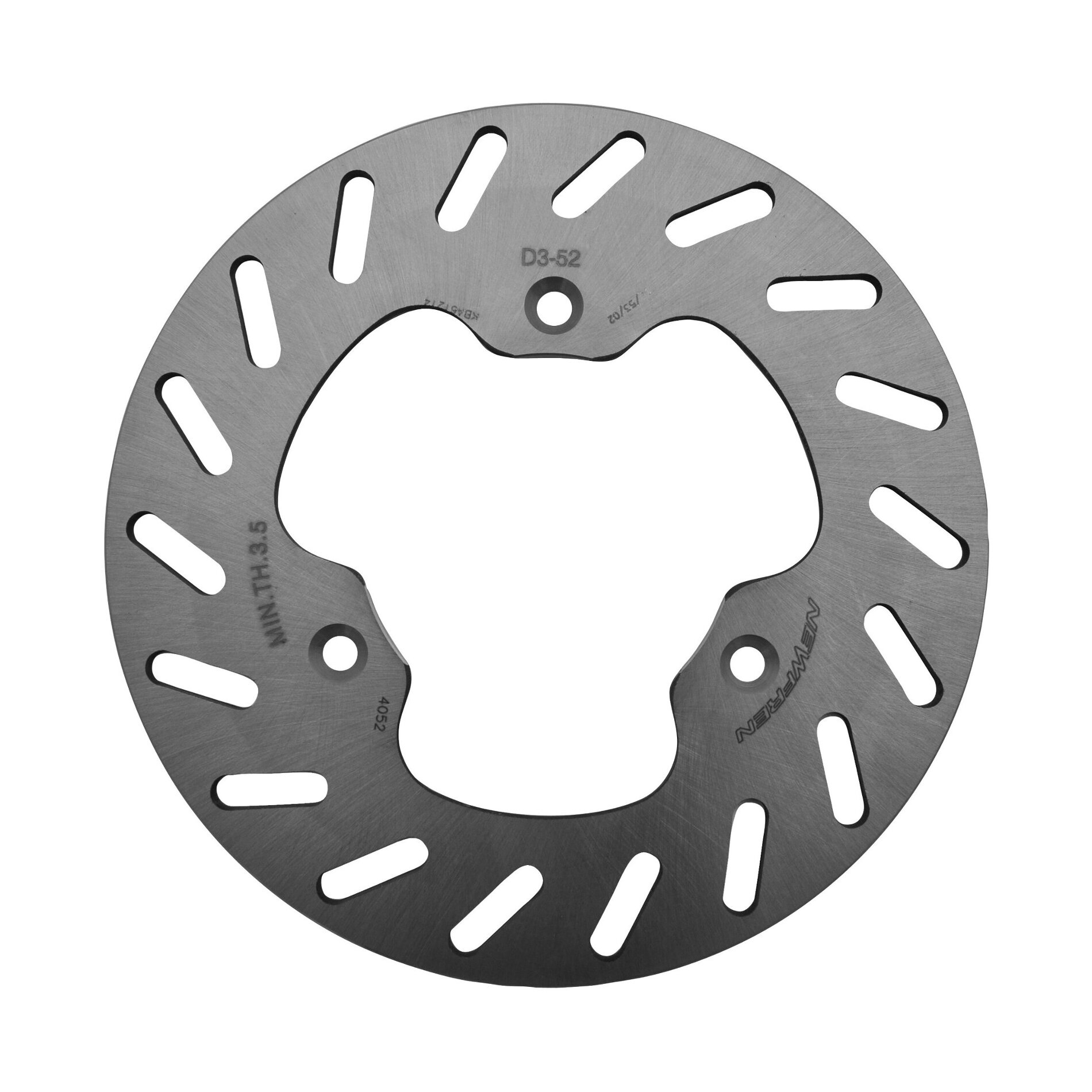 Disque de frein Newfren D.218 avant derbi senda l/r