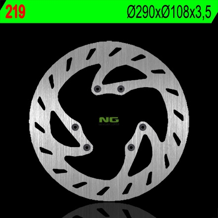 Disque de frein fixe avant pour hm 50 derapage 01-02