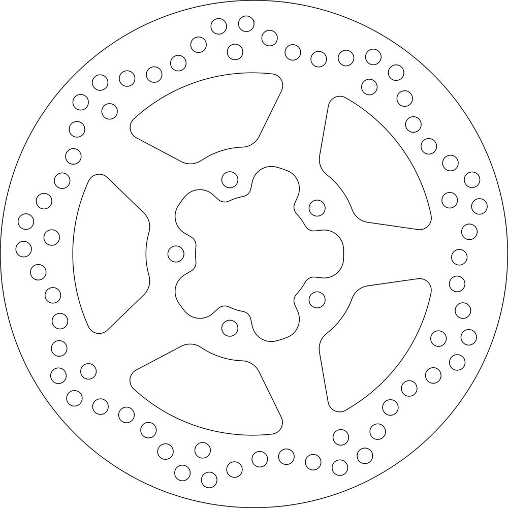 Disque de frein avant SBS 5169