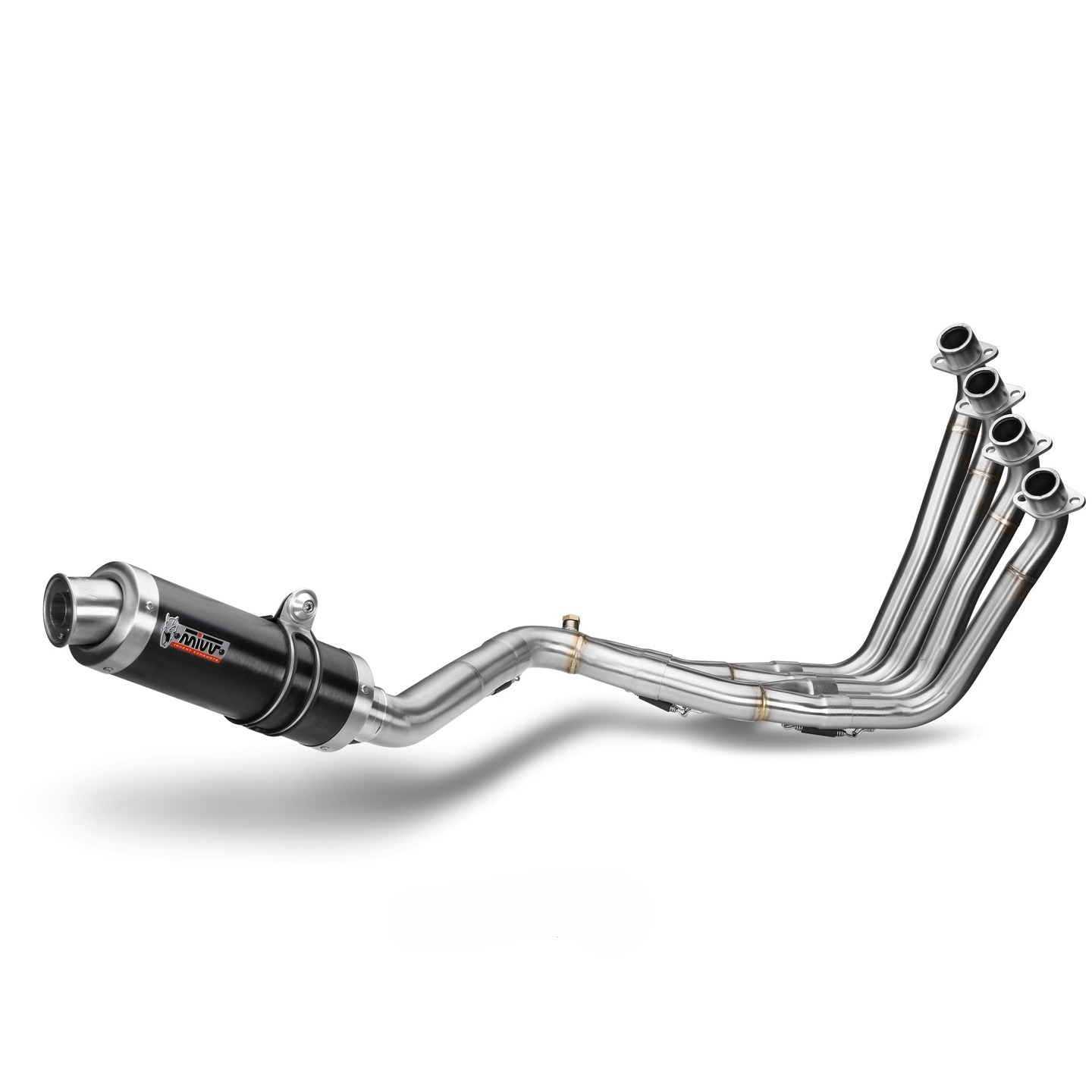 Ligne complète 4x2x1 MIVV GP Steel noir Honda CBR650F 14-