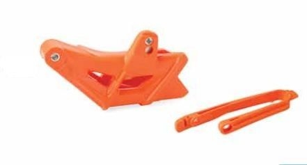 Kit guide chaîne et patin de bras oscillant Polisport KTM 450 SX-F 11-