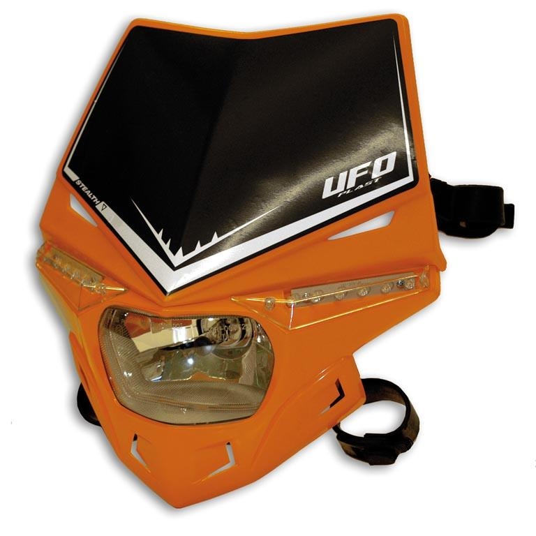Plaque de phare UFO Stealth orange (orange KTM 68-11)