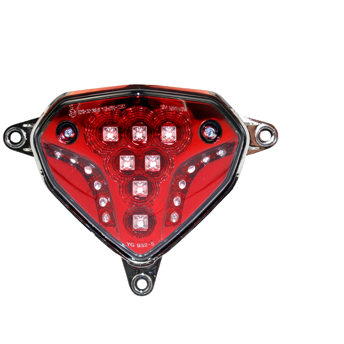 Feu arrière complet a LED avec clignotants Nitro/Aerox 2013