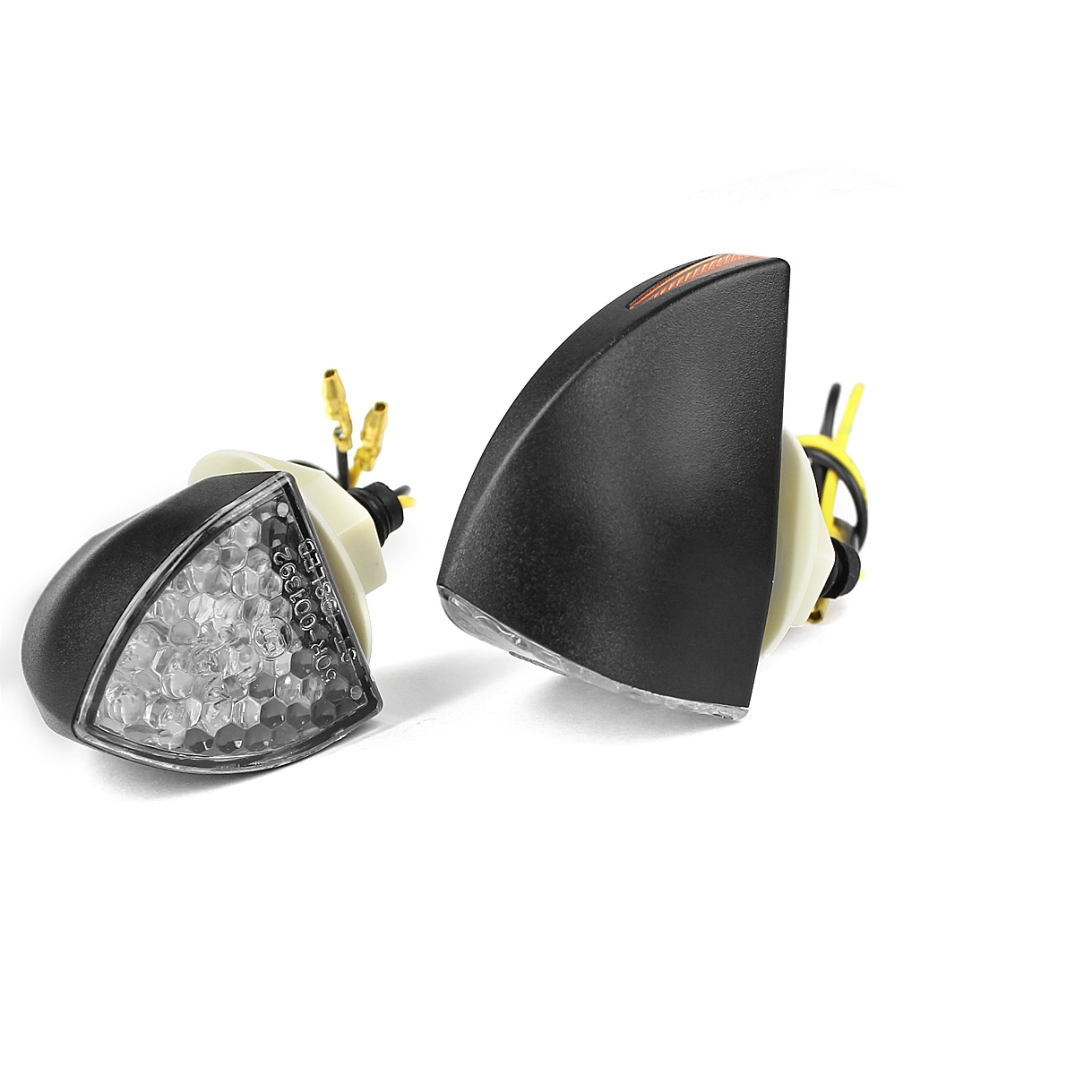 Clignotants TNT Bean noirs a leds
