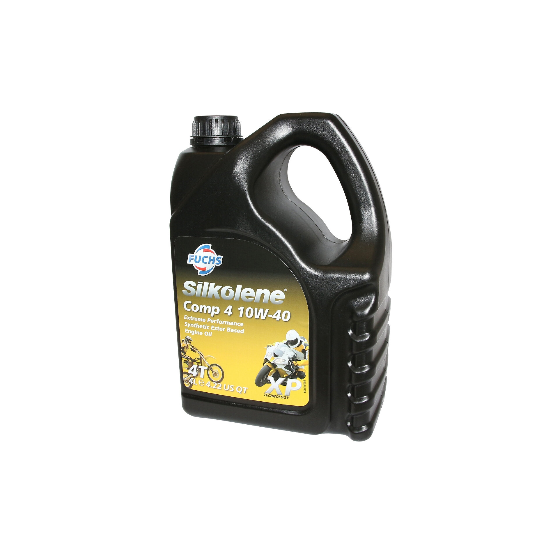 Huile moteur 4T Silkolene ride comp 4 sae 10w-40 4l