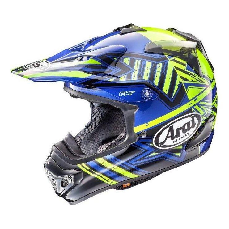 Casque cross Arai MX-V Star Jaune - S