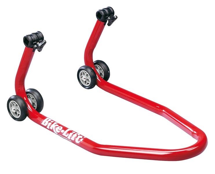 Béquille avant rouge Bike Lift sans supports