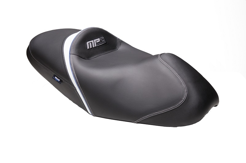 Selle confort SHAD Piaggio MP3 RL 07-12 noir/blanc