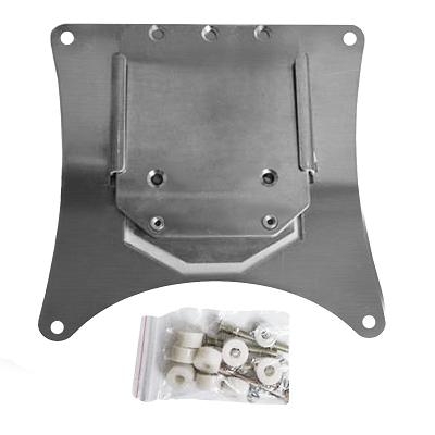 Support de plaque dimmatriculation enduro amovible