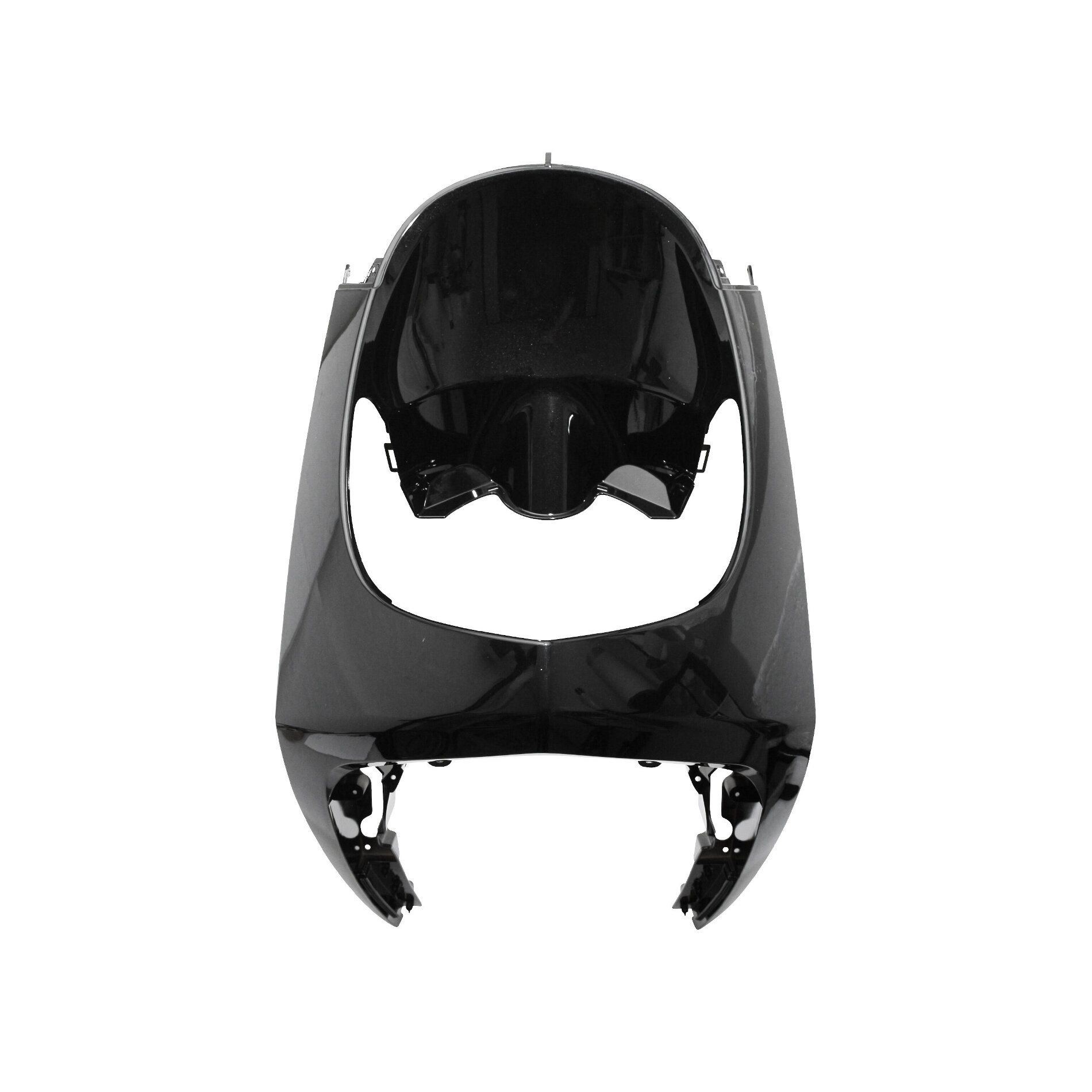 Tablier avant inférieur Peugeot 50 Vivacity 08- noir brillant