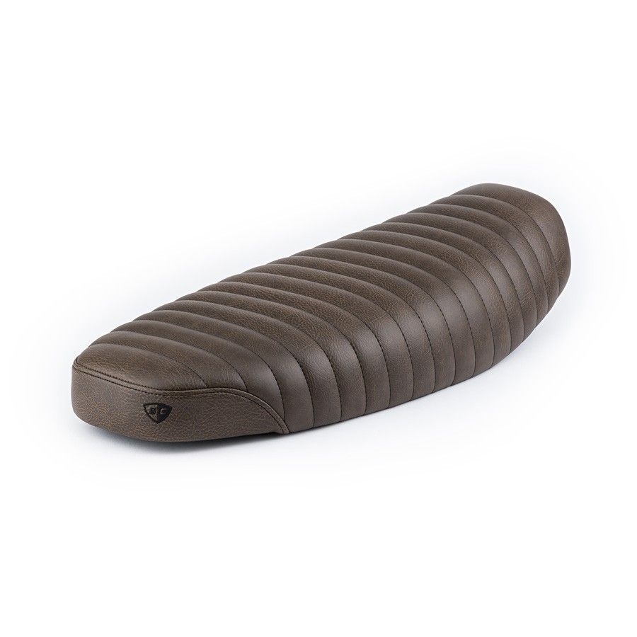 Selle Black Slammer marron pour Triumph Street Twin et T120