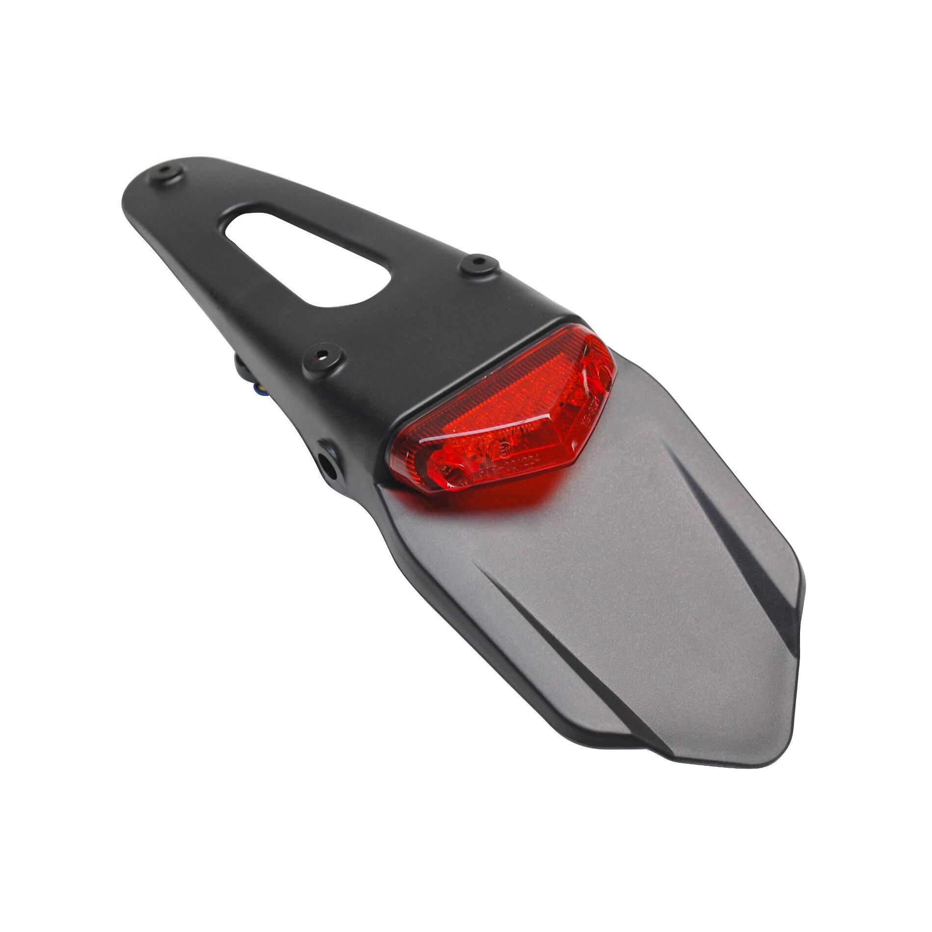 Support de plaque Replay luxe avec feu arrière intégré rouge à leds av