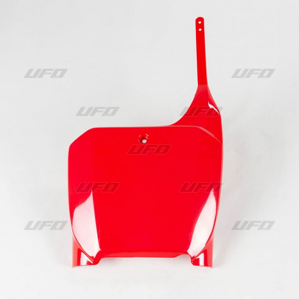 Plaque numéro frontale UFO Honda CR 125R 00-03 rouge (rouge CR/CRF 00-