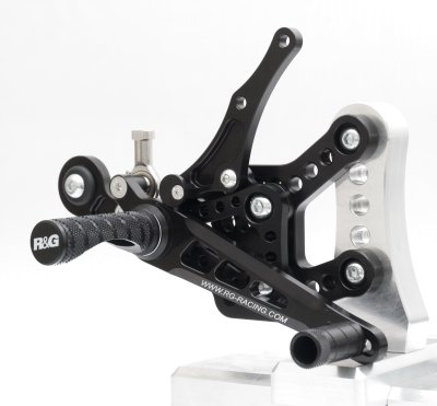 Commandes reculées R&G Racing noir selection inversée Honda BMW S 1000