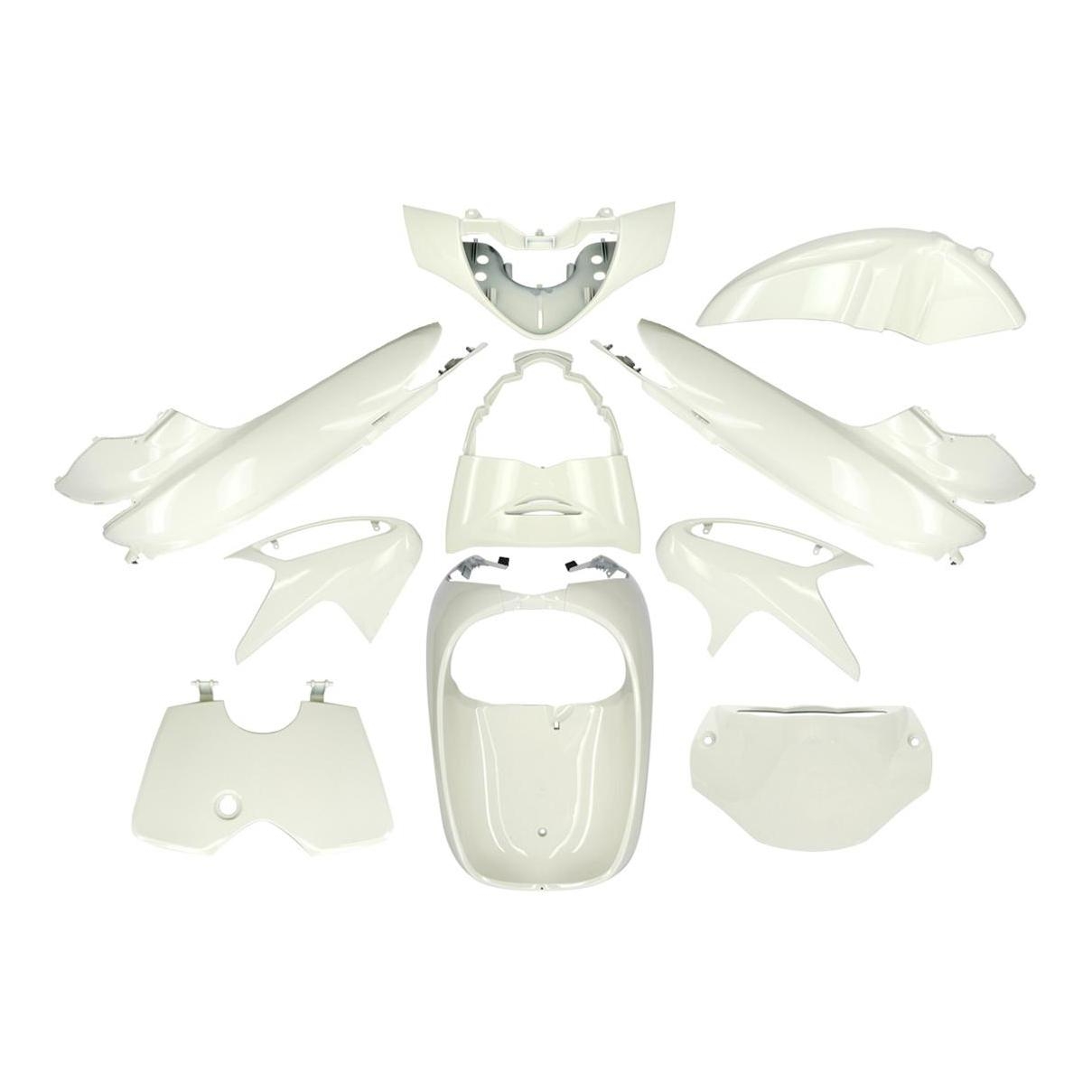 Kit carrosserie Honda SH 125/150 2006 blanc (10 pièces)