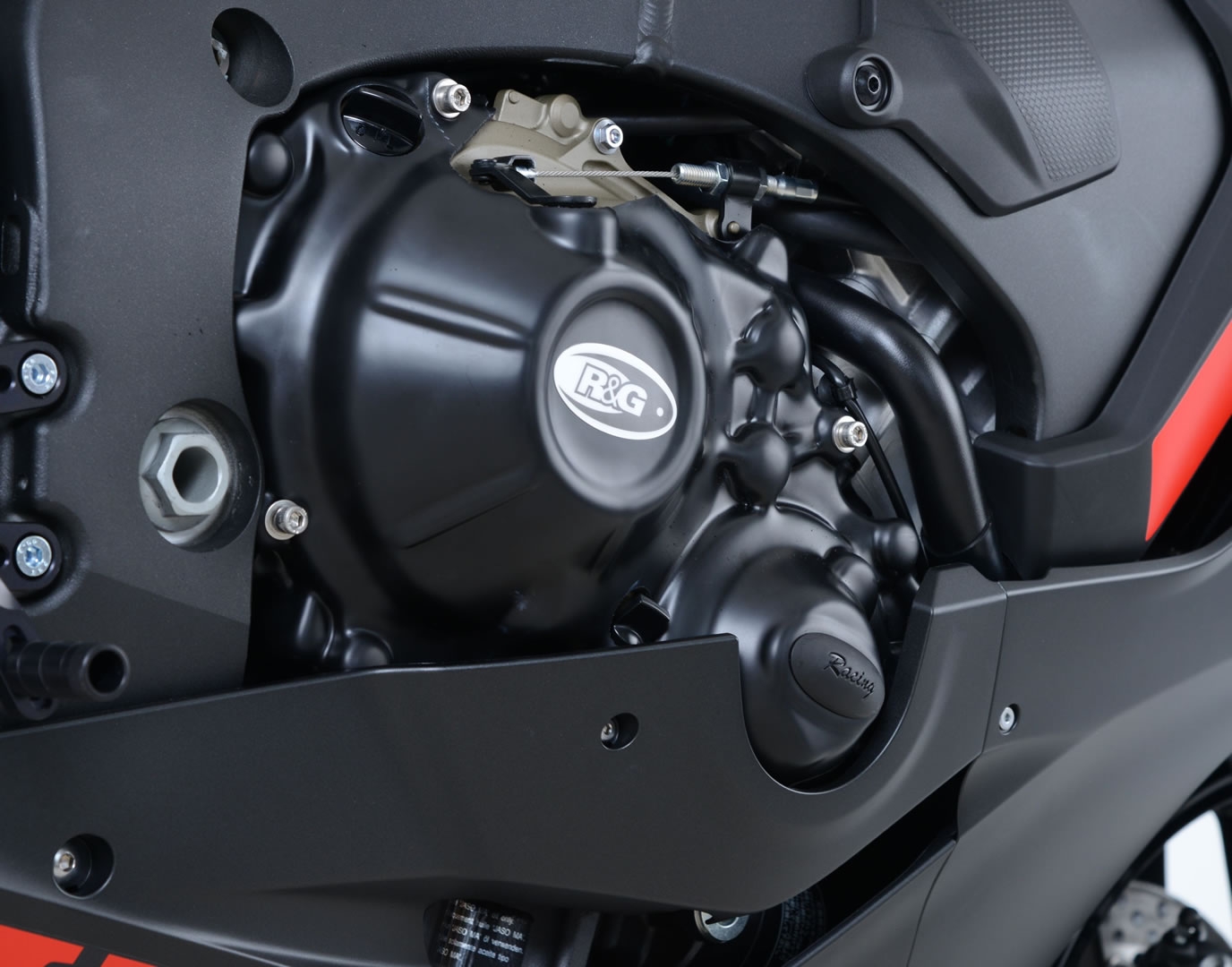Couvre carter droit R&G Racing Race serie noir Honda CBR 1000 RR 17-18