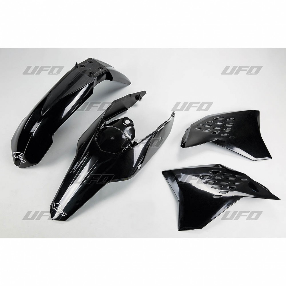 Kit plastique UFO KTM 125 EXC 2011 noir