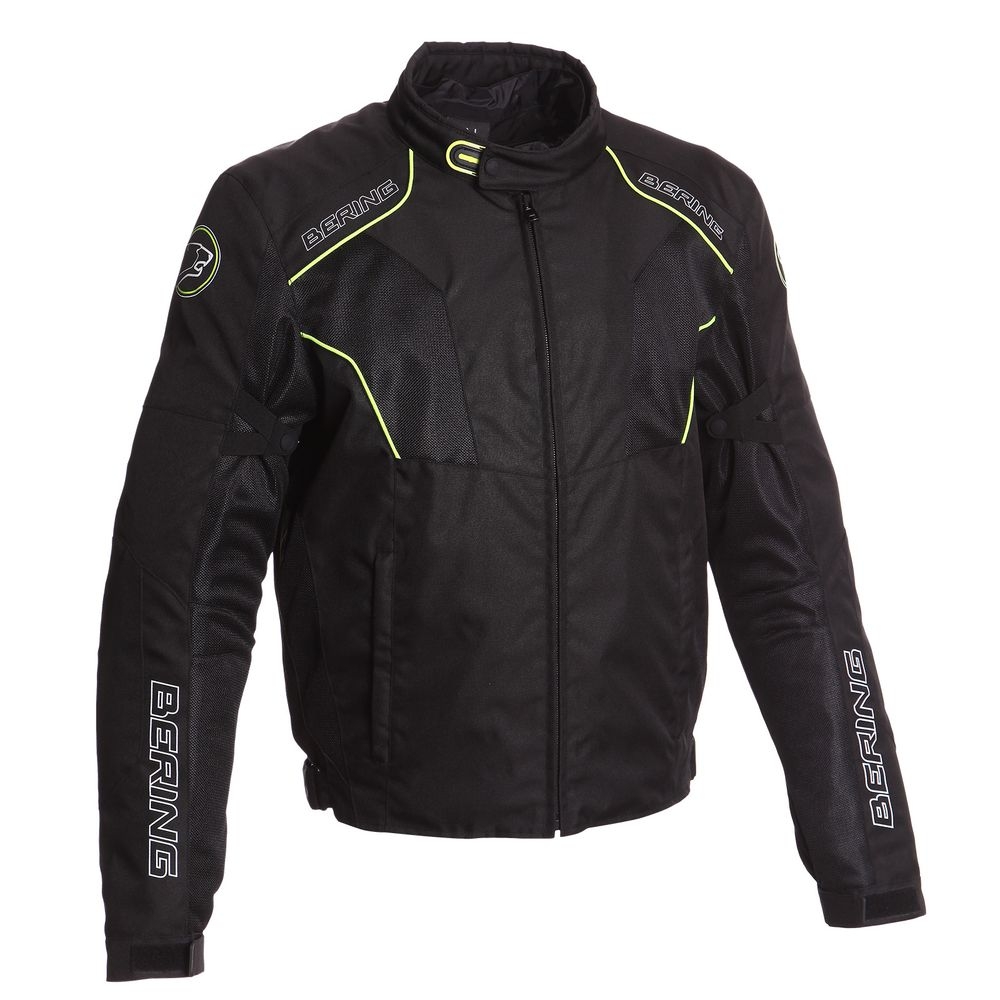 Blouson textile Bering TIAGO Noir/Fluo - M
